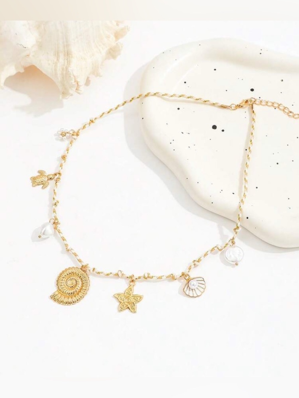 Starfish necklace S1344